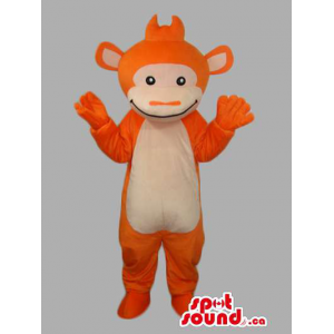 All Orange Peculiar Customised Monkey Animal Mascot
