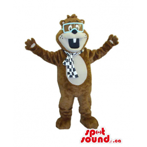 Brown Chipmunk Plush Mascot...