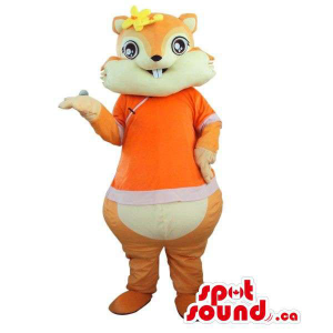 Cute Chipmunk Plush Mascot...