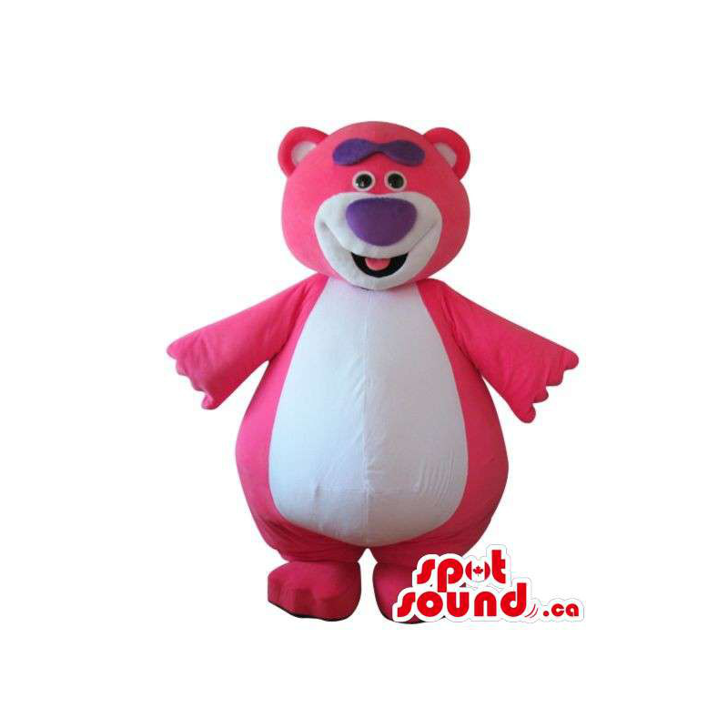 Mascota Personaje Rosa De Los Osos Amorosos Con Arcoíris - SpotSound  Mascotas en Canadá / Estados Unidos mascota / Latinoamérica Tamaño L  (175-180 CM)