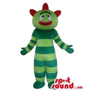 Brobee Green Striped...