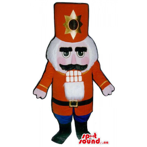 Nut-Cracker Soldier Mascot...