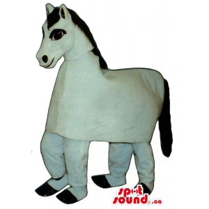 Mascota Caballo Blanco De...