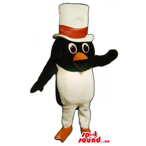 Graciosa Mascota Pingüino...