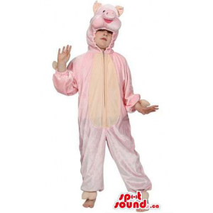 Customised Pink Pig Adult...