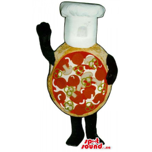 Mascota Pizza Grande Con...