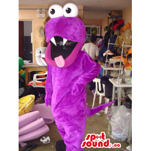 Flashy Purple Monster Plush...