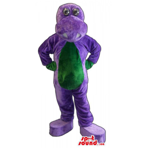 Flashy Purple Dragon Plush...