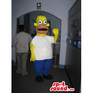 Mascota Personaje Homer De...
