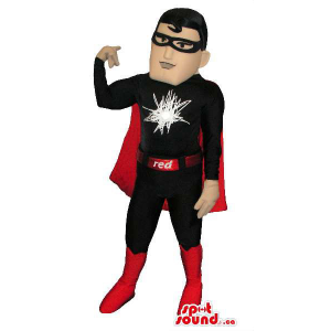 Red And Black Super Hero...