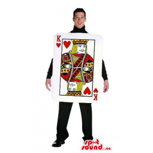 King Of Heart Poker Card...
