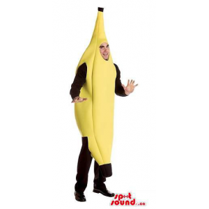 Amarelo Banana Fruit Adulto...