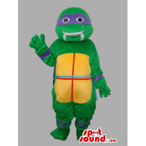 Mascota Personaje Donatello De La Serie De Las Tortugas Ninja