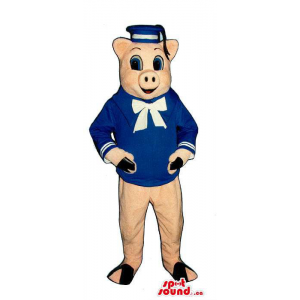 Personalizado Pig Mascot...