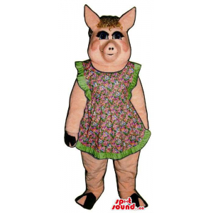 Customised Pig Lady Plush...