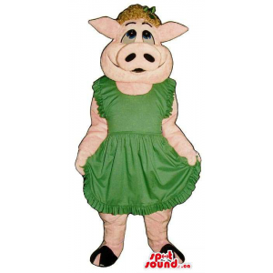 Customised Pig Plush Girl...
