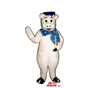 Personalizado Pig Mascot...