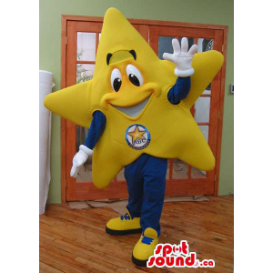 Happy Yellow Star Plush...