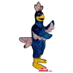 Blue Bird Plush Mascot With...