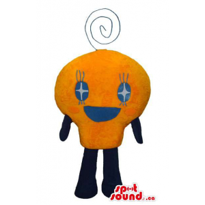 Llamativa Mascota Naranja...