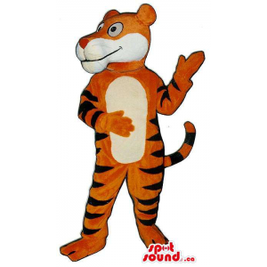 Personalizado Tiger Mascot...