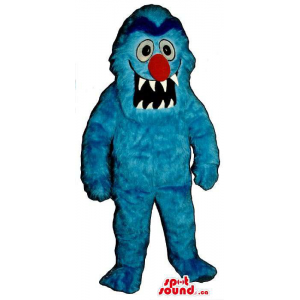 Blue Monster Plush Mascot...