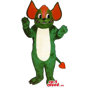 Green Monster Plush Mascot...