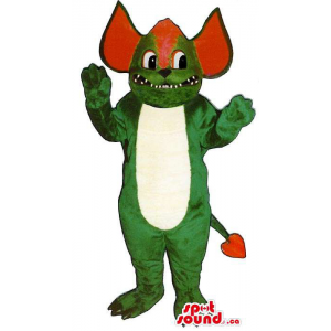 Green monster plush deals
