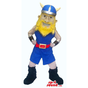 Mascota Personaje Vikingo...