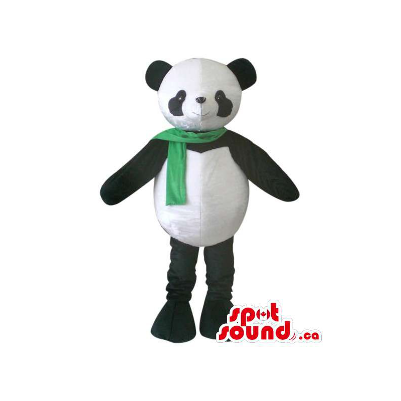 Urso de panda bonito Mascot...