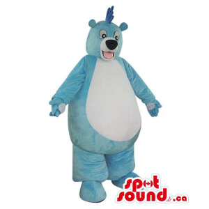 Azul do urso Grande Fat...