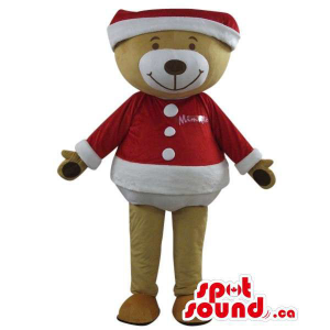 Teddy Bear Brown mascote de...