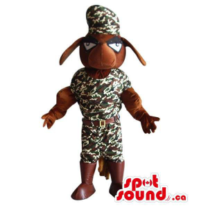 Brown Dog Pet Plush Mascot...