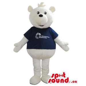 White Bear Plush Mascot...