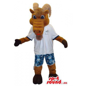 Antelope Mascot Plush...