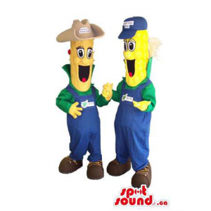 Corncob Plush Mascots...