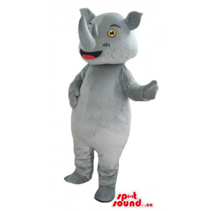 Light Grey Rhino personagem...