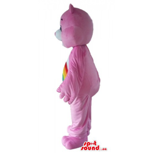 Happy pink Rainbow Teddy...