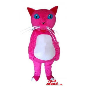 Pink cat panther animal...