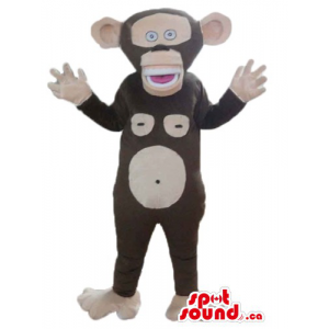 Marrom monkey animal da...