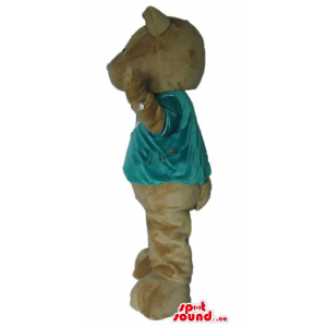 Brown Teddy Bear Mascot...