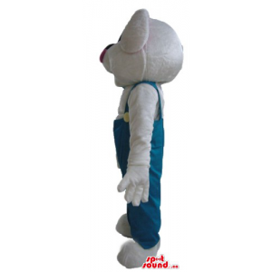 Peppa Pig no vestido dos desenhos animados da mascote do personagem traje  vermelho - SpotSound Mascotes no Canadá / mascote US / Cortar L (175-180CM)