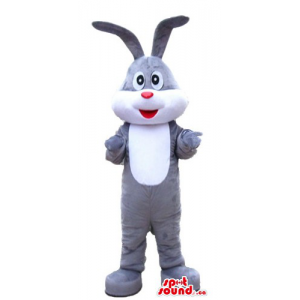 Red nose grey rabbit...