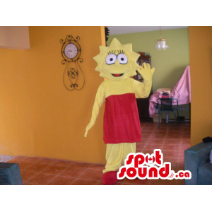 Lisa Simpson Amarelo Tv...