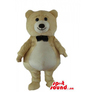 Cream Teddy Bear Mascot...