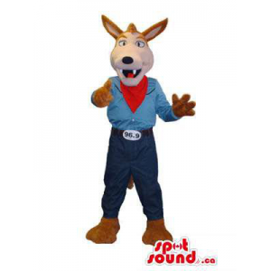 Brown Fox Animal Mascot...