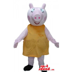 Mummy pig cartoon character...