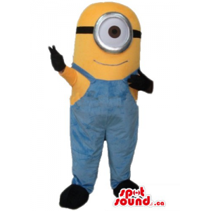 Tuerto Minion en azul de...