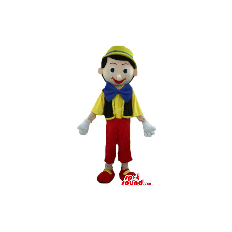 Pinocchio cartoon character Mascot costume fancy dress - SpotSound ...