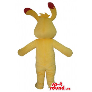 Personaje amarillo bunny...